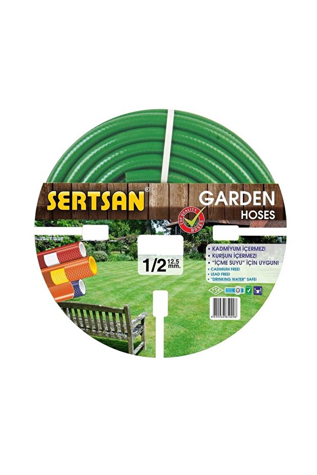 Sertsan 1/2 Garden Hose 15 Meters