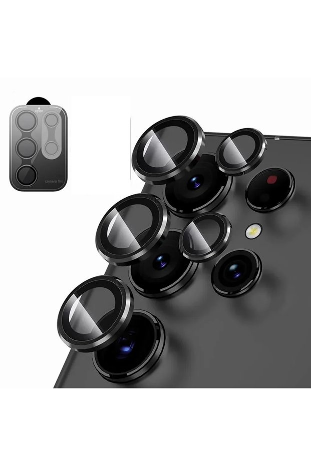 Tempered glass Samsung S26 Ultra Black Camera Lens Protector For Samsung Galaxy S26 Ultra S26 Plus S
