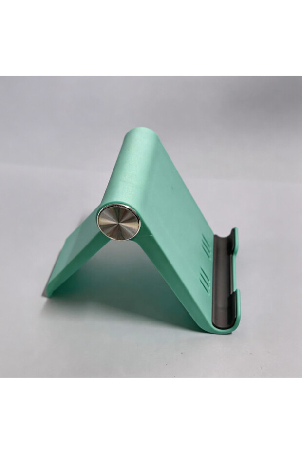 Green Adjustable Phone Holder Stand Portable Foldable Desktop Phone Support Universal Cell Phone Sta