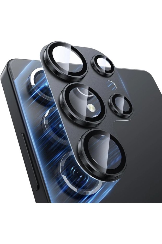 Tempered glass S25 black 1 PC Camera Lens Protector Cover For Samsung Galaxy S25 Ultra S24 Plus S23