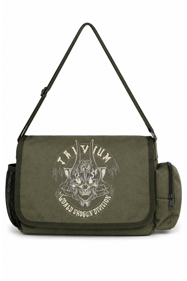 Trivium Rock Metal Music Band Printed Unisex School, Sports, Office Multi-Purpose Messenger Bag