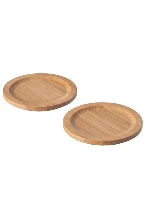 Digital Shoppy IKEA Coaster, Bamboo, 9 cm