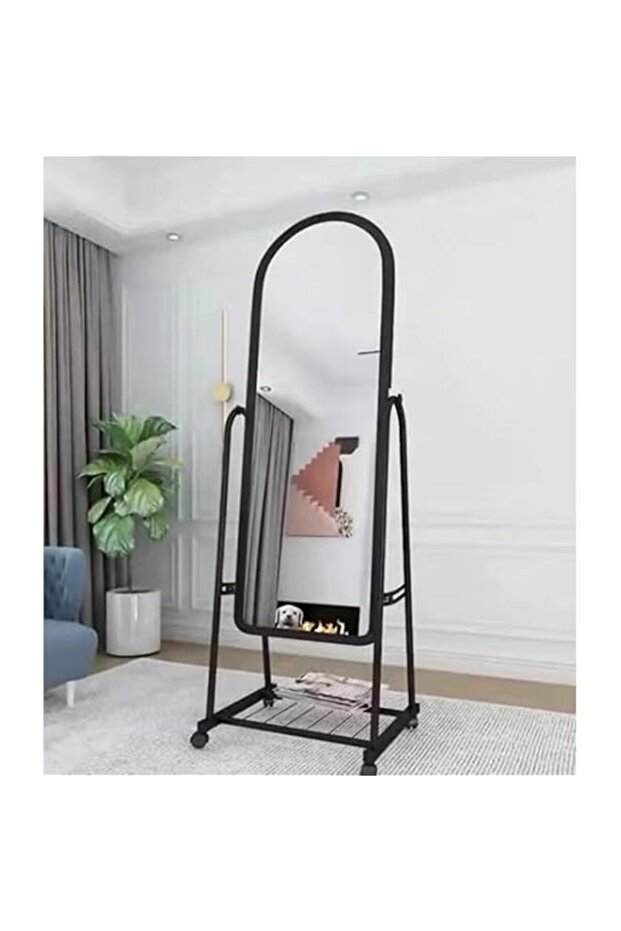 Dressing Mirror With Stand Holder