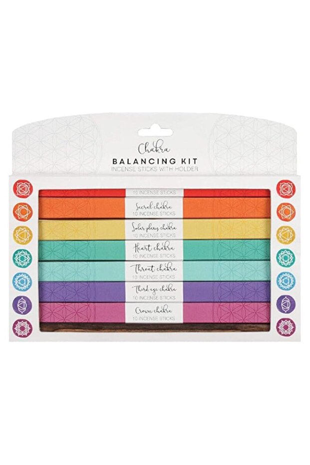 Something Different Chakra Balancing Kit Incense Sticks With Holder
