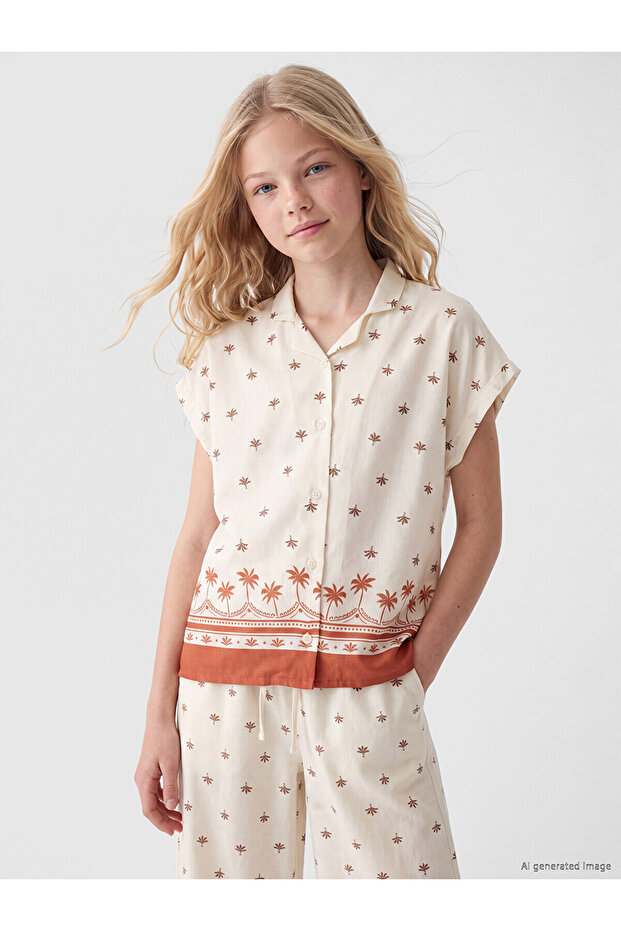 Trendlucky: patterned girls' shirts with a difference