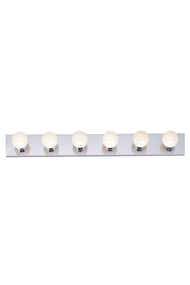 nuvo lighting SF77/194 Six Light Vanity Strip, Polished Chrome, 36-Inch