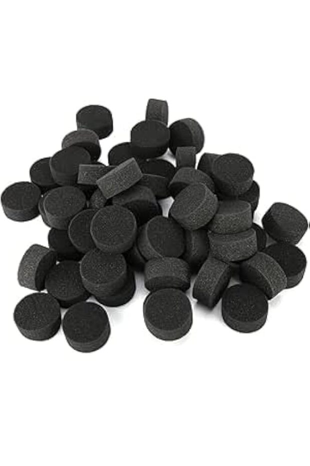 Growth Sponges, 50 black Hydroponic Seedling Sponge Planting,for Greenhouse, Sponge for Hydroponics and Vegetable Plants, Polyester(Black)