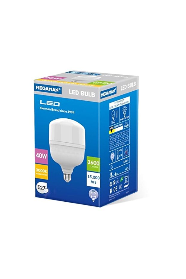 Megaman Led 40w 3000k E27