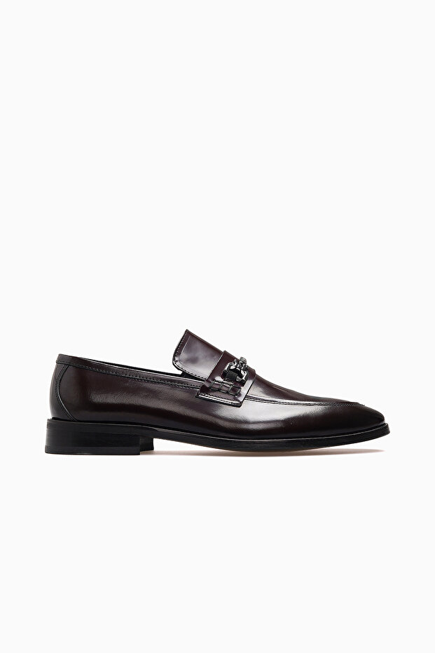 Men's Leather Shoes 26K 24-1481 Burgundy Opening