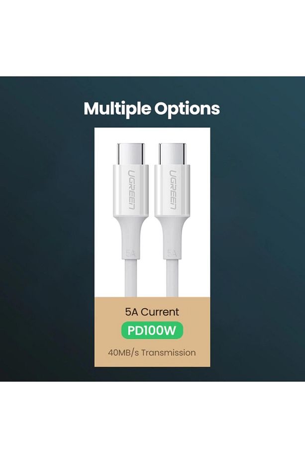Type-c 100w 5a Pd Hızlı Şarj Ve Data Kablosu 2 Metre - 5