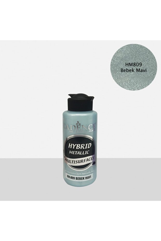Hm809 Bebek Mavi - Hybrid Metalik Multisurfaces 120ml - 1