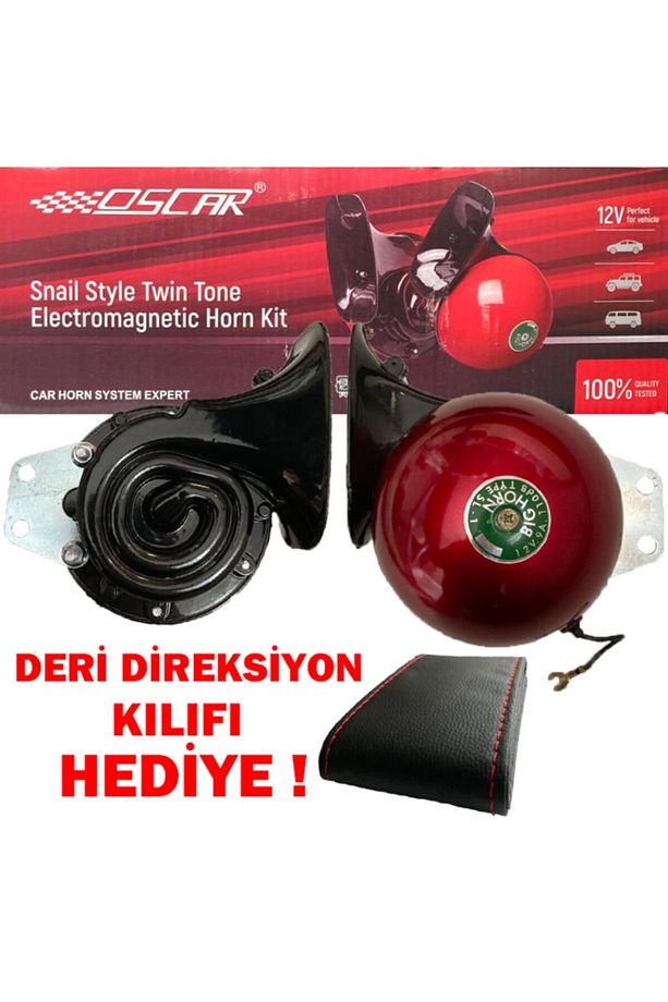 Çat Çat Korna Çatçat Mitsuba Tip Salyangoz Tip 12 Volt Yüksek Kalite - 1