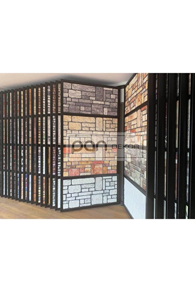5 Adet X Karma Taş Desenli 3 Boyutlu Renkli Strafor Köpük Duvar Kaplama Paneli (kr-318) - 3