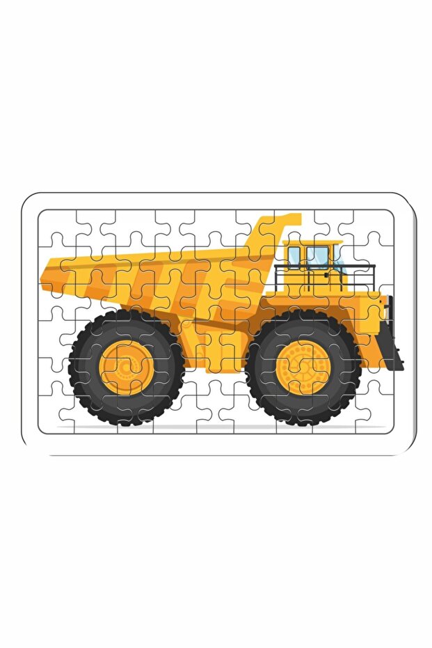 54 Piece Truck Wooden Puzzle