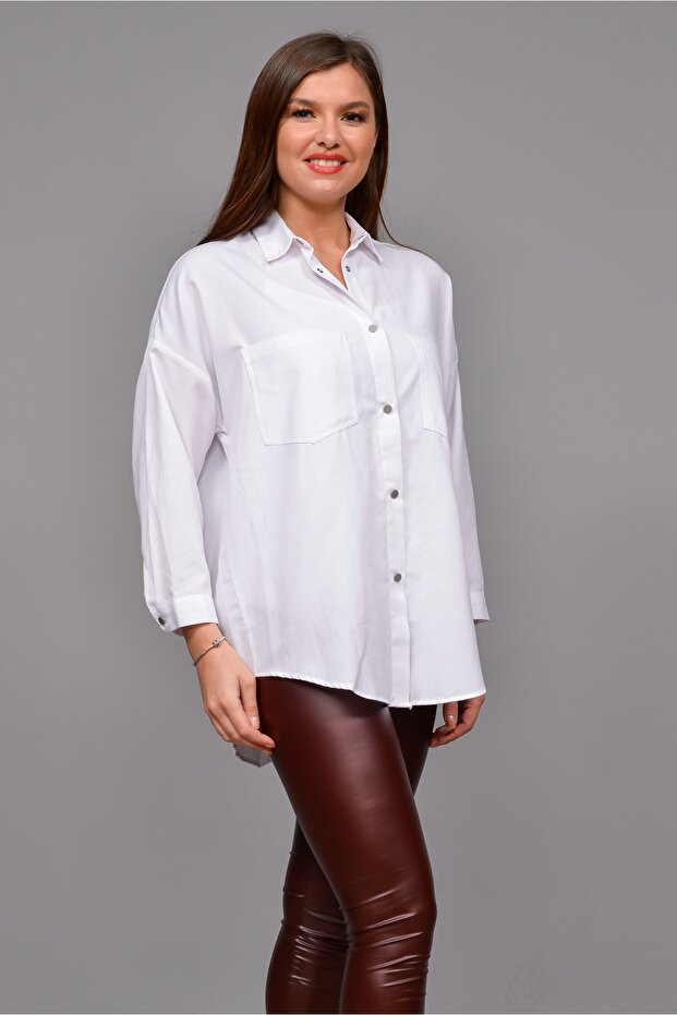 Klasik Pamuklu Gömlek - 3