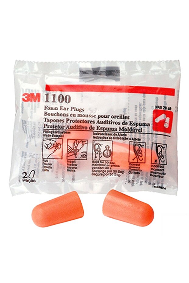 1100 Kulak Tıkacı (25 ÇİFT) - 1