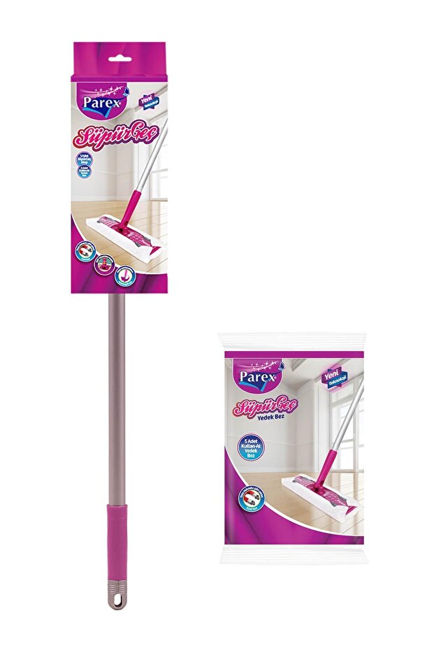 Vacuum Cleaner Floor Cleaning System and Replacement Cloth