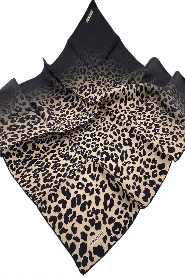 Yeni Nostalji Serisi Ipek Twill Eşarp 8550d-44 - 5