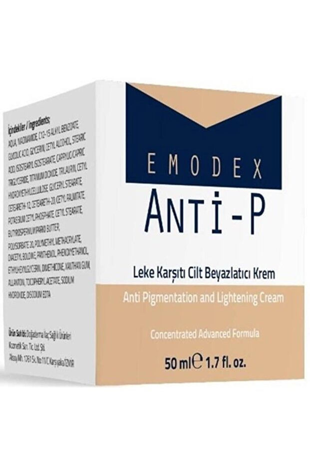 Emodex Anti-P Anti-Spot Skin Whitening Cream 50 ml