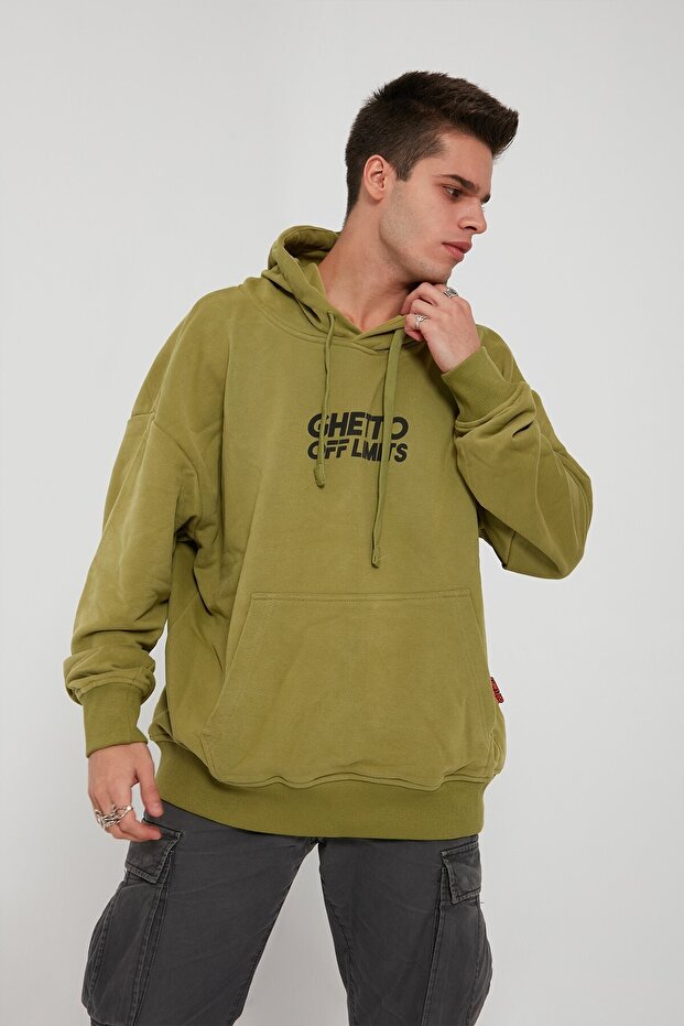 Unisex Haki Sweatshirt - 1