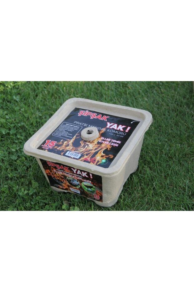 ŞİPŞAK YAK KOLAY PRES MANGAL KÖMÜRÜ 1.8 2KG - 5