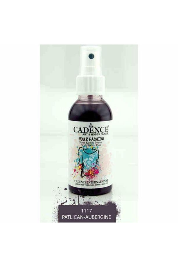 Fashion Sprey Kumaş Boyası 100 Ml. 1117 Patlıcan 100 Ml - 1