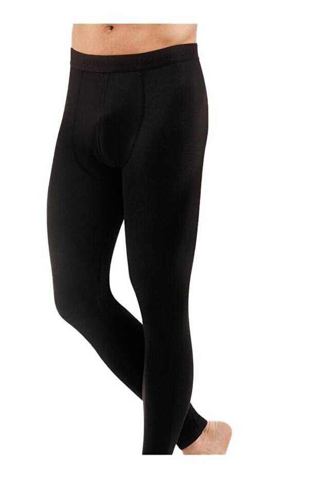 Men's Winter Black Thermal Underwear Tights