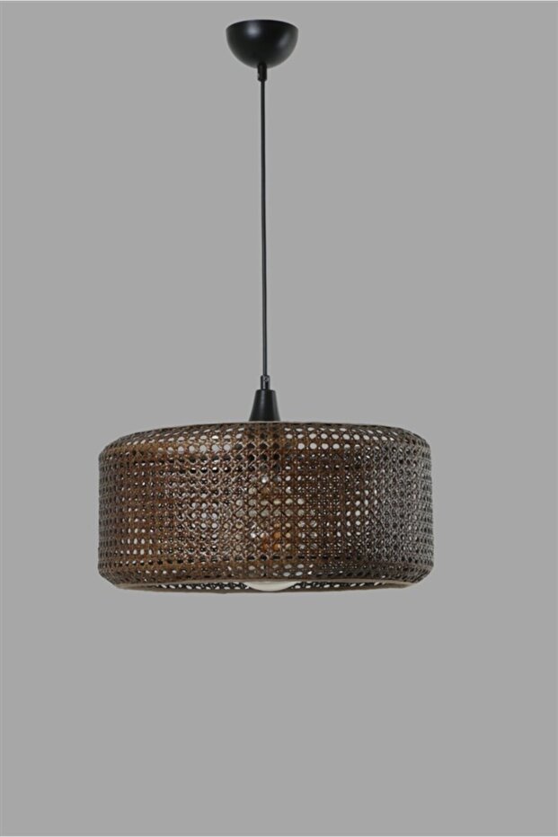 Asel Tekli Kahve Rattan Sarkıt - 3