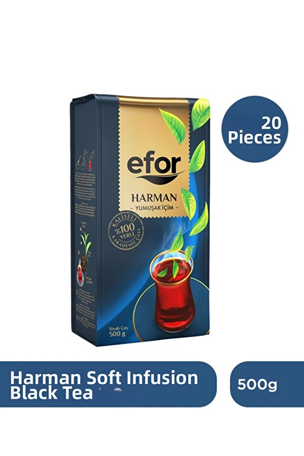Efor Harman Dökme Siyah Çay 500 Gr – Box of 20