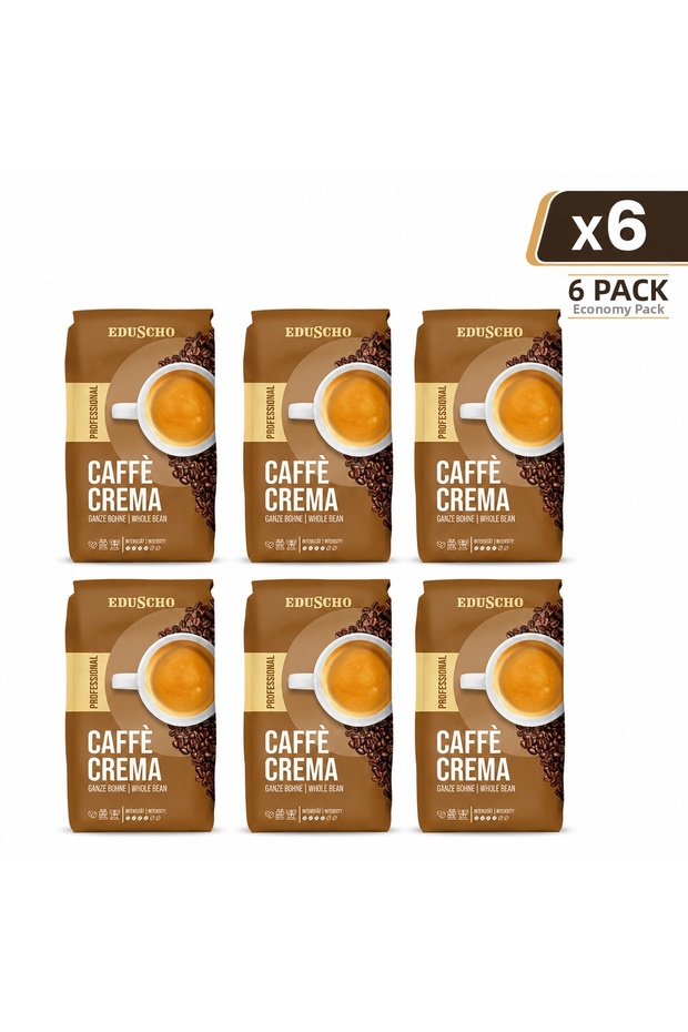 Eduscho Caffe Crema Core Coffee 1000 Gr 6 Pcs