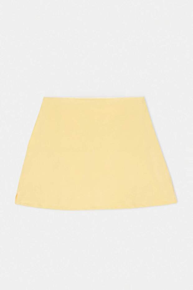 Sarı Dalgıç/Scuba Şort Etek Şort & Bermuda THMSS23SR00013 - 5
