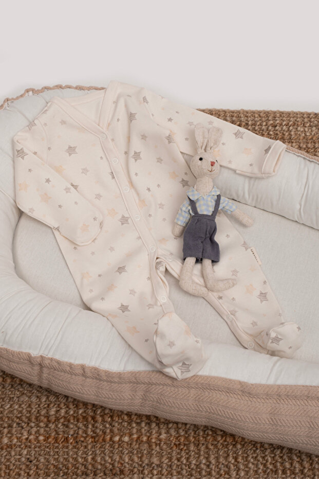 Baby Rompers Printed Snap Fastener Sleeping Bag Newborn Baby Rompers