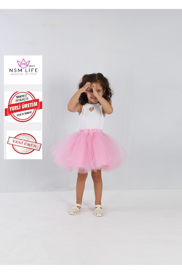 Girl's Dense Fluffy Lined Tutu Skirt