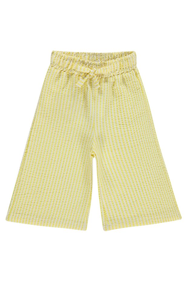 Striped Printed 6-18 Month Pants - Yellow