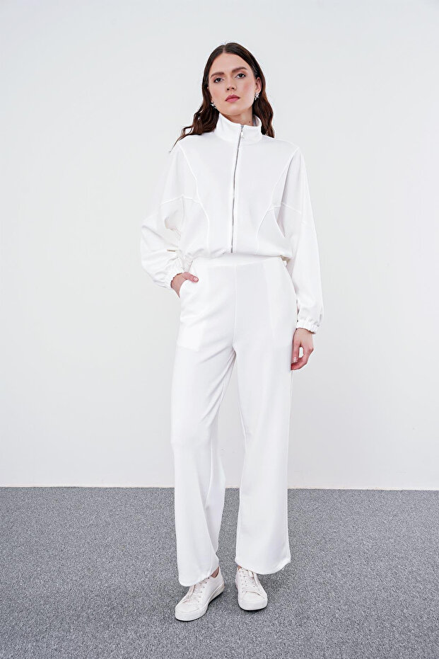 Comfort White Trousers 0188