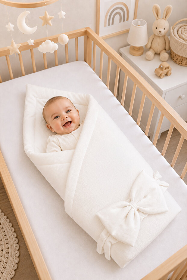Girl boy baby unisex luxury swaddle blanket stl6752