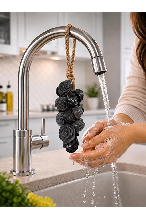 Salkım Soap Natural Decorative Faucet Soap Handmade Karagül Pendant Lamp