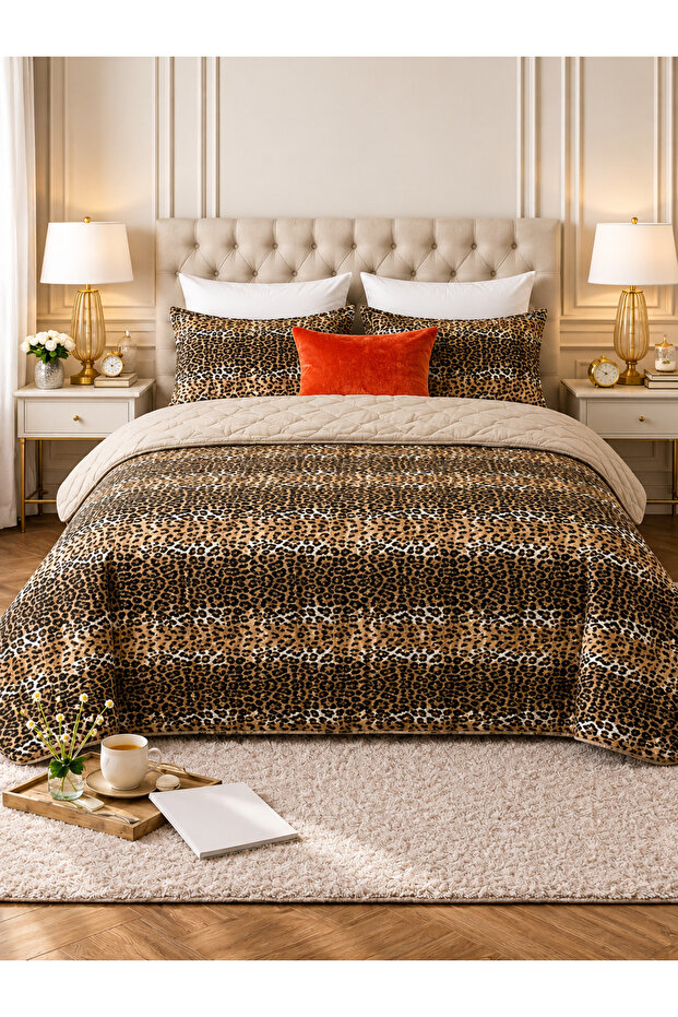 Multi-Purpose Bedspread Double Pike & Blanket - 1