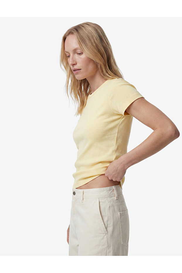 Cotton Slim Fit Crew Neck Short Sleeve T-Shirt