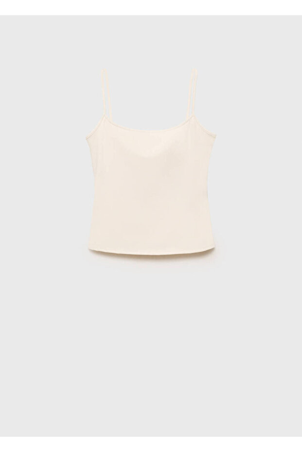 Bluse mit dünnen Trägern - 3
