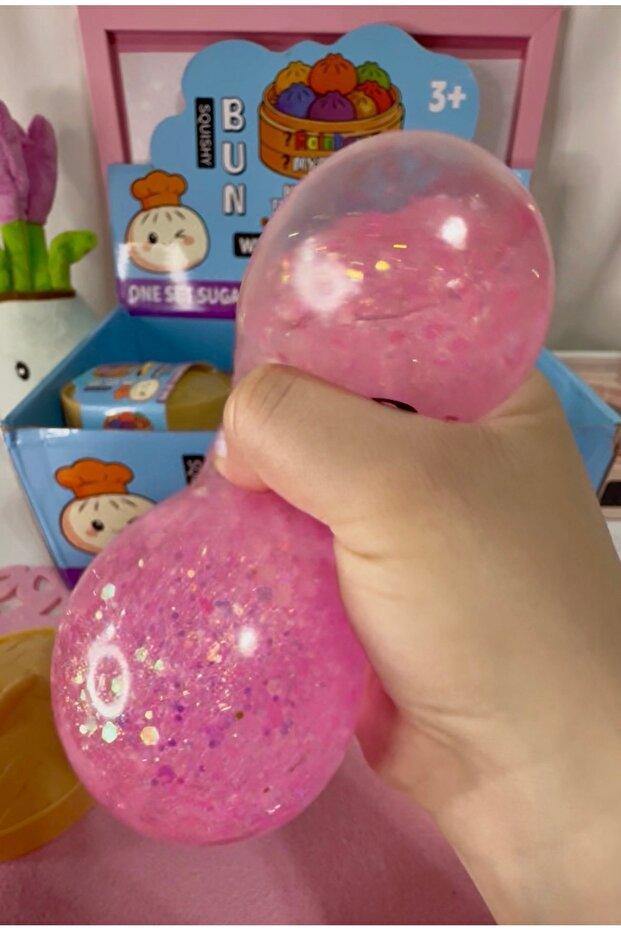 Simli Çin Mantısı Dumpling Squishy - 3