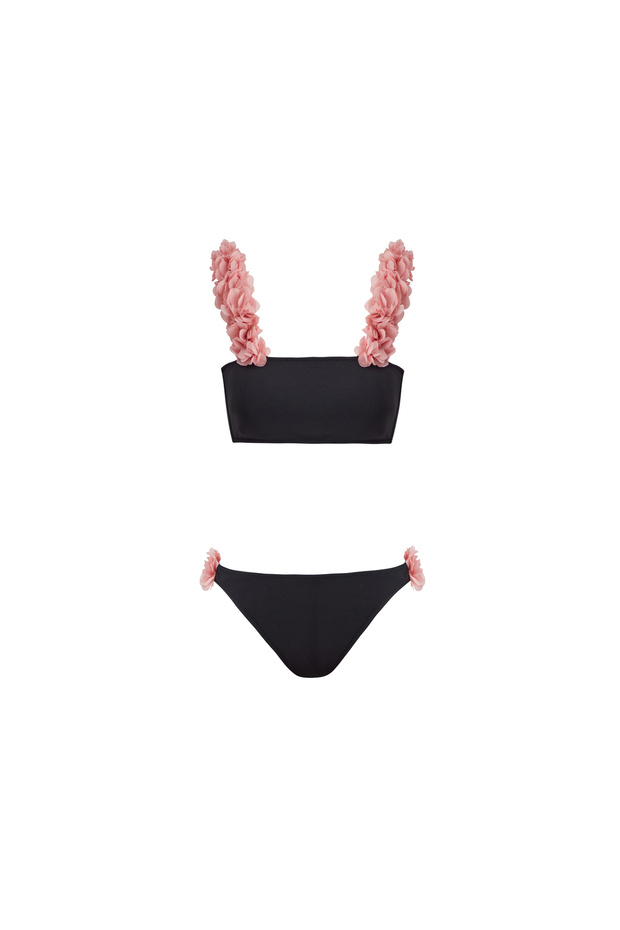 Rosa Black Kids Bikini