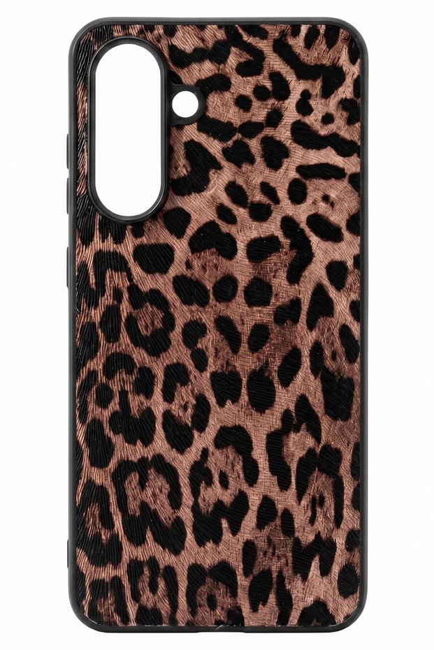 Samsung Galaxy A16 Case Leopard Pattern Velvet Cover Inside
