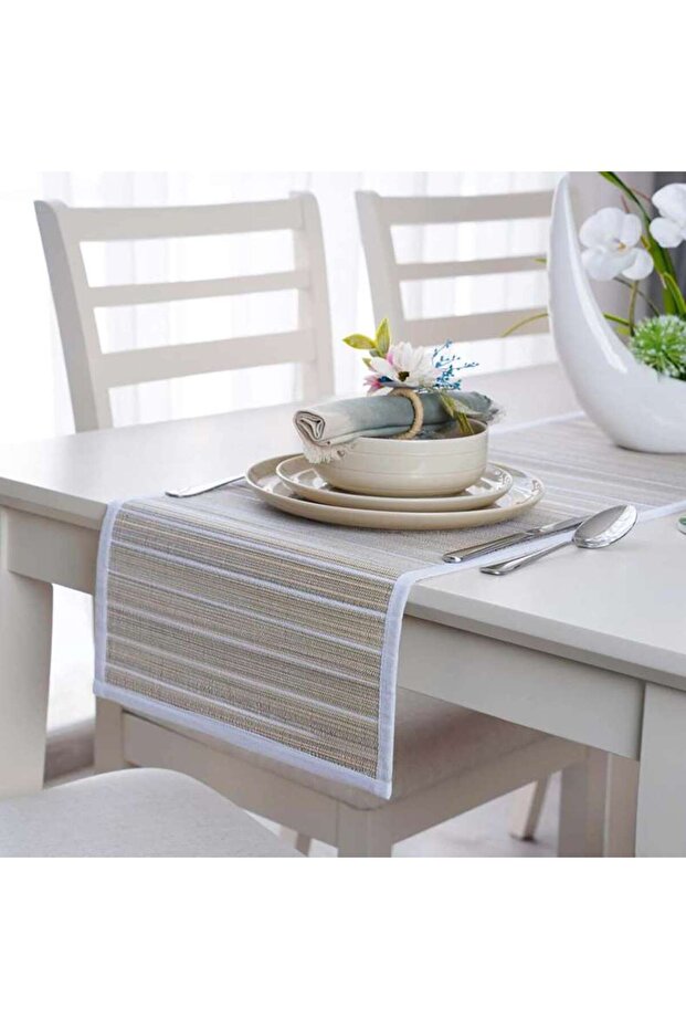 Serenity Bamboo Table Runner Natural 33x120cm