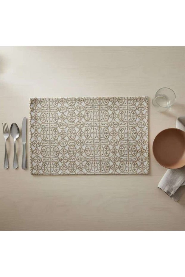 Heritage Orienta 4 Piece Placemat Set 33x45cm - Rust