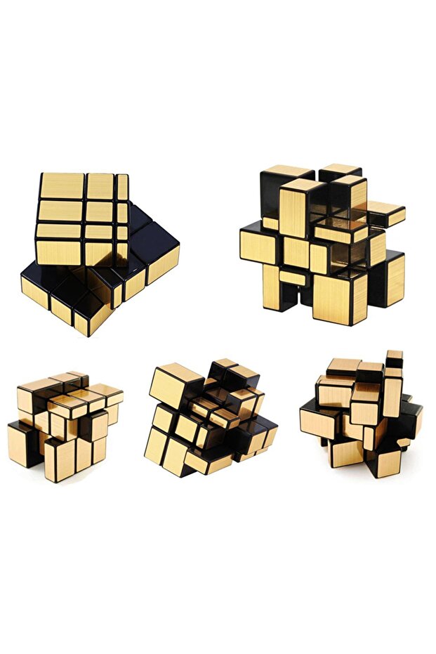 مكعب الذكاء المرآة 3x3x3 - الإصدار السحري والذهبي