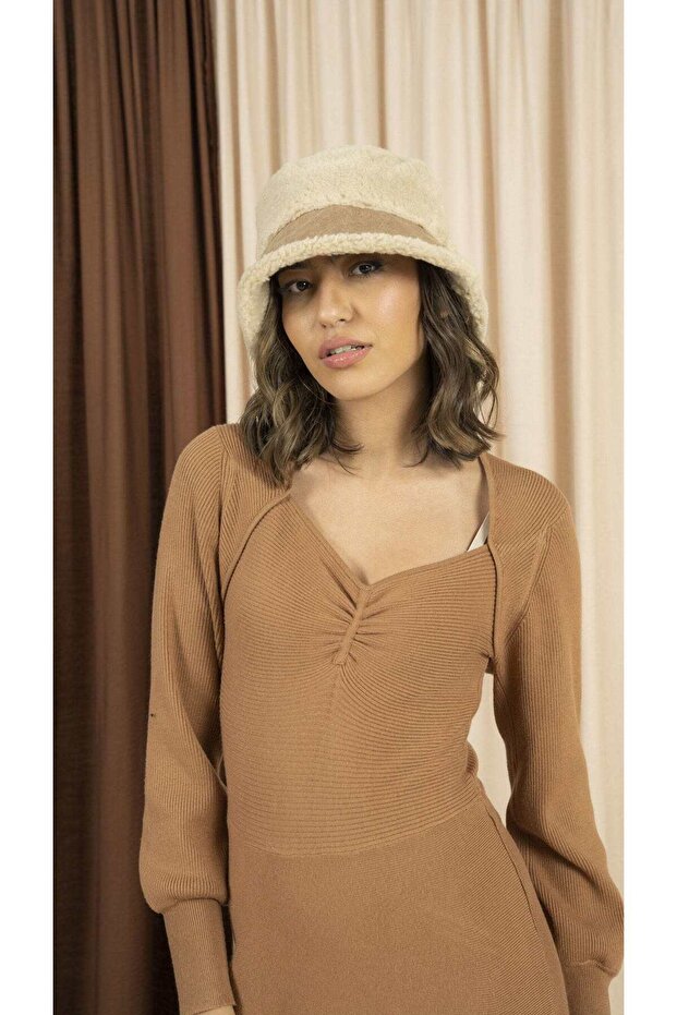Solid Fur Women's Hat - 1