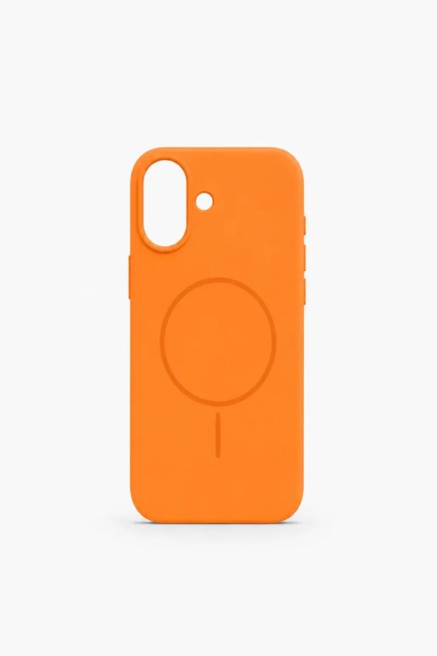 iPhone 17 Mag Core Smart Magsafe Animated Silicone Case Orange