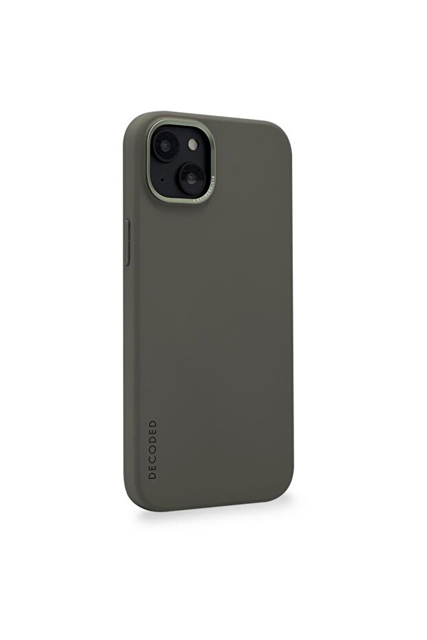 Husă de silicon pentru spate, olive - iPhone 14 Plus - 3