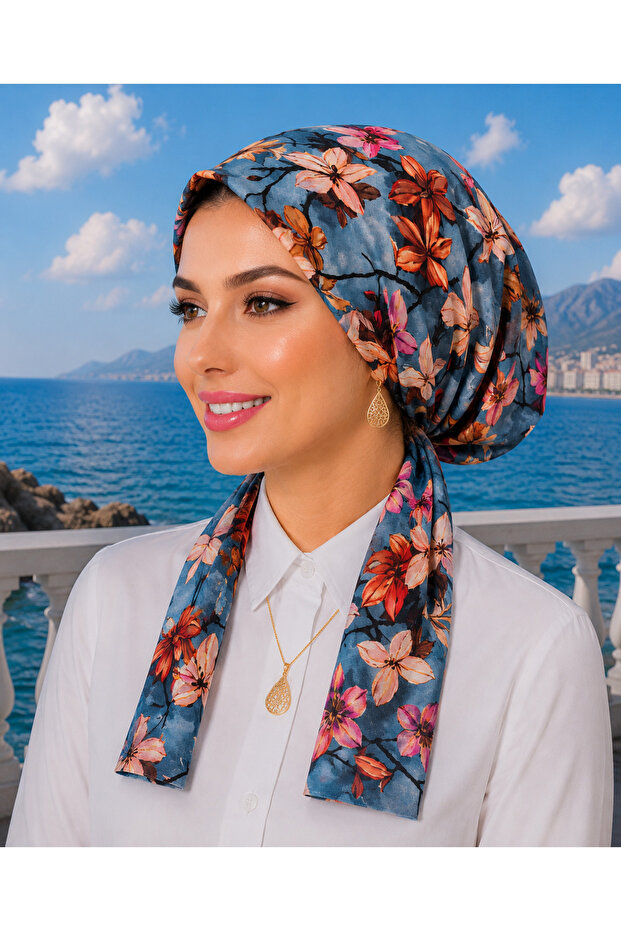 قماش قطني للوشاح والقبعات لا ينزلق